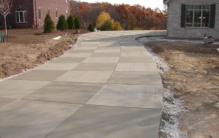concrete waukesha driveway