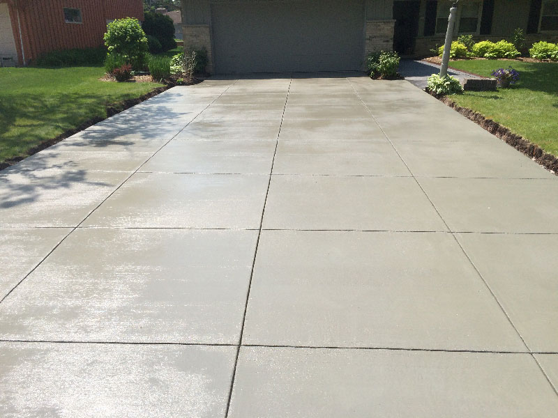 Brookfield Concrete Driveway Project