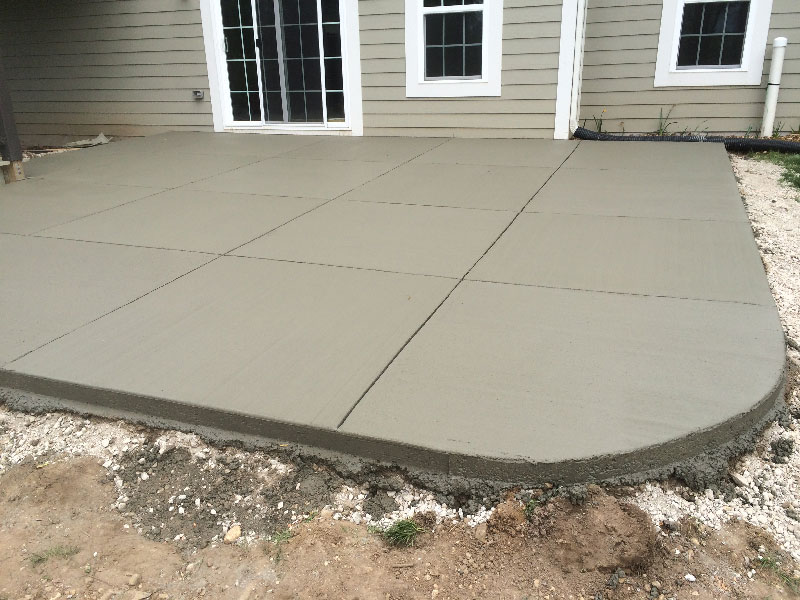 brookfield concrete driveway project