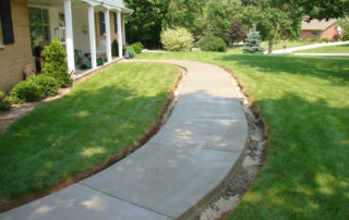 waukesha concrete walkway project