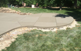fox point concrete patio project