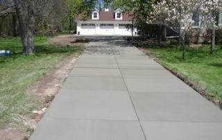 germantown concrete driveway project