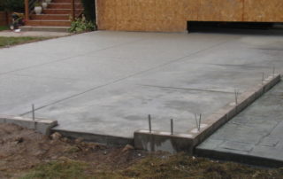 menomonee falls concrete garage floor slab project