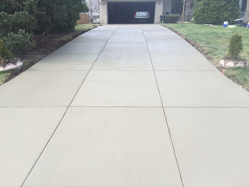 Sussex Concrete Driveway Installation Project