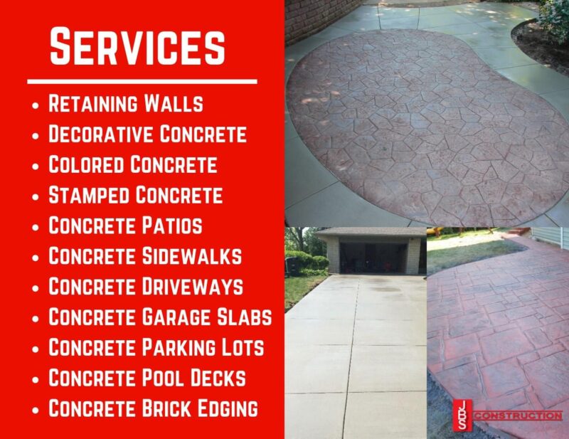 concrete installation services list for Southeast WI Residents